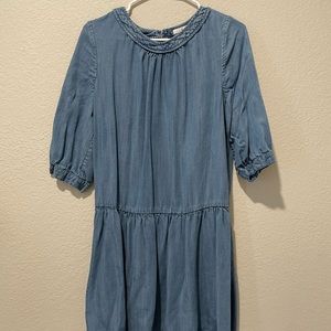Boden Chambray Dress womens size 12